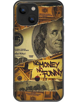 Θήκη No Money iPhone 13 mini Black TPU (Μαύρη Σιλικόνη)