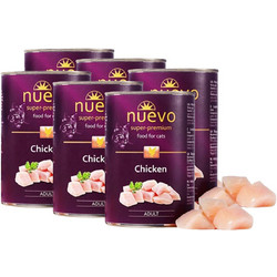 Nuevo Super Premium Adult with Chicken 6x400gr