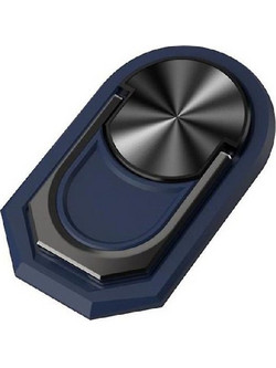 RING HOLDER STAND 360 ROTATION FINGER KICK STAND - ΜΠΛΕ