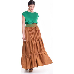 Dixie Maxi Φούστα Καφέ