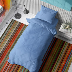 Lino Home Κουρτίνα Floral με Τρέσα 135x270 Pam 701 Mint