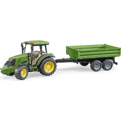 Bruder Τρακτέρ John Deer 5115M με Καρότσα BR002108