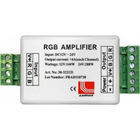 Adeleq Ενισχυτής Σήματος Για Ταινίες Led Rgb 12Vdc - 144W Και 24Vdc - 288W 30-322121