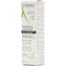 A-Derma Exomega Allergo Anti-Scratching Emollient Balm 40ml