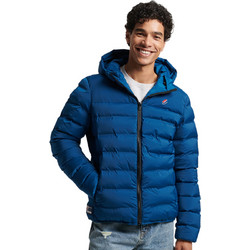 Superdry Code All Seasons M5011324A Ανδρικό Μπουφάν Χειμωνιάτικο Puffer Μπλε