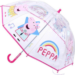 P6909P Κοριτσίστικη Ομπρέλα DISNEY PEPPA Ροζ