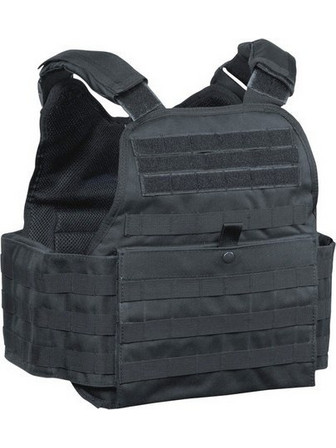 Mil-Tec Plate Carrier Γιλέκο Μάχης, Φορέας Πλακών Plate Carrier Μαύρο (13463102)