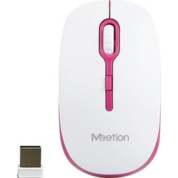 Meetion MT-R547 Ασύρματο Bluetooth Ποντίκι White Red