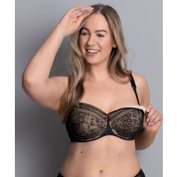 Anita Fleur - Underwire Σουτιέν Θηλασμού με Μπανέλα Μαύρο 5053-001 - Μαύρο