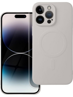 Silicone Mag Cover case iPhone 14 - Antique White