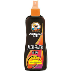Australian Gold Accelerator Dark Tanning Αδιάβροχο Spray Μαυρίσματος Σώματος 250ml