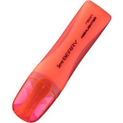 Mαρκαδόρος υπογραμμίσεως - Neon Κόκκινο (2-5mm) - Serve Berry