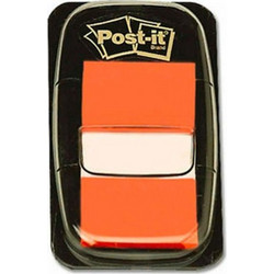 Σελιδοδείκτες 3M Post-It 25 χ 44 mm (Πορτοκαλί) (12) (6804OR) (MMM6804OR)