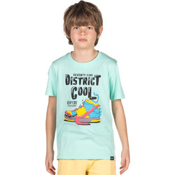 District75 Παιδικό T-Shirt Κοντομάνικο Μπλε 123KBSS-677-068