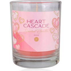 Accentra Heart Cascade Scented Candle Rose