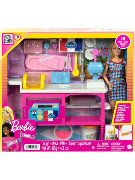 Mattel Barbie Κούκλα με Καφετέρια Νέα