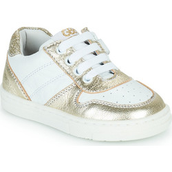 GBB Joey Παιδικά Sneakers Λευκά Χρυσά AH657-18