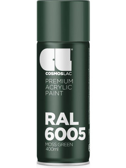 Cosmoslac Premium Acrylic Paint Σπρέι Βαφής Moss Green RAL6005 Gloss 400ml