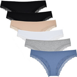 6 PACK slip Cotton 365 multi 1