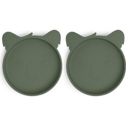 Nuuroo Akila Koala Πιάτα Σιλικόνης Dusty Green 2τμχ