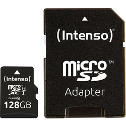 Intenso microSDXC 128GB Class 10 U1 UHS-I + Adapter