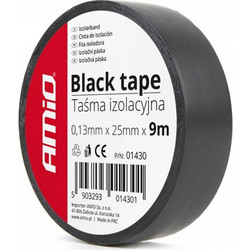 Μονωτική Ταινία AMIO 25mm - 9 μέτρα AMIO 01430/AM