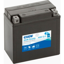 Exide Μπαταρία Μοτοσυκλέτας AGM12-9 120A 9Ah