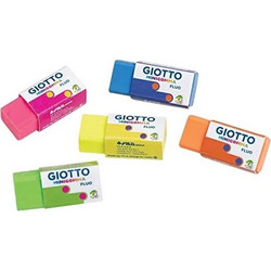 Σβήστρα mini - Fluo χρώματα - Giotto Minigoma