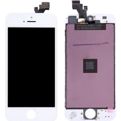 Οθόνη LCD και Digitizer Μηχανισμός Αφής για iPhone 5 - Λευκή
