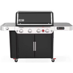 Weber Genesis EPX-435 Ψησταριά Υγραερίου με 4 Εστίες και Πλαϊνό Μάτι 14.1kW Επιφάνειας 86x48cm
