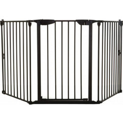 DreamBaby Μπάρα Ασφαλείας Newport 3 Panel Black