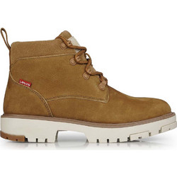 Levi's Γυναικεία Μποτάκια Αστραγάλου Suede Ταμπά με Χοντρό Χαμηλό Τακούνι 233618-932-97