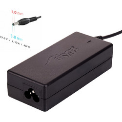 Akyga Φορτιστής Laptop 40W 19V 2.1A για Samsung με Ενσωματωμένο Καλώδιο Τροφοδοσίας AK-ND-22