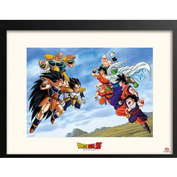 GB Eye DRAGON BALL Z - Battle of Saiyans - Collector Print 30x40cm