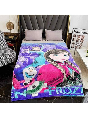 Κουβέρτα Fleece Μονή, Elsa & Frozen, VsHome