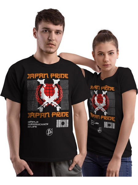 Japan Pride (Κοντομάνικο Ανδρικό / Unisex) - Deep black