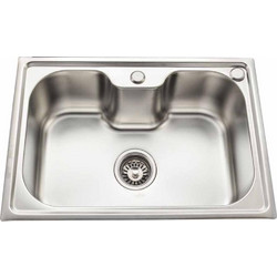 Gloria Dodo Ένθετος Νεροχύτης Inox Σατινέ 60x42cm