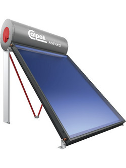 Calpak Mark 5 Ηλιακός Θερμοσίφωνας 200lt 3m² Glass Διπλής Ενέργειας