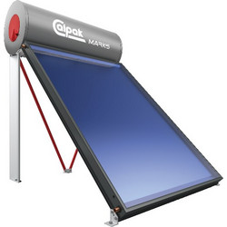 Calpak Mark 5 Ηλιακός Θερμοσίφωνας 200lt 3m² Glass Διπλής Ενέργειας