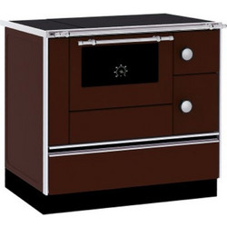 Alfa Plam Alfa 90 H Favorit Brown Ατσάλινη Ξυλόσομπα με Φούρνο 6.4kW