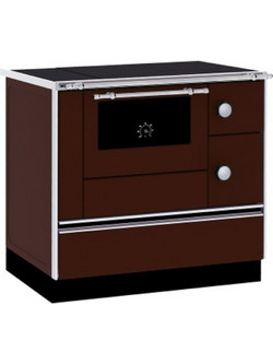 Alfa Plam Alfa 90 H Favorit Brown Ατσάλινη Ξυλόσομπα με Φούρνο 6.4kW