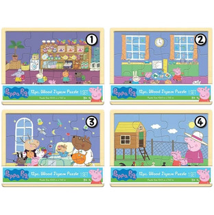 Παιδικό Puzzle Giochi Preziosi Peppa Pig 12 Κομμάτια