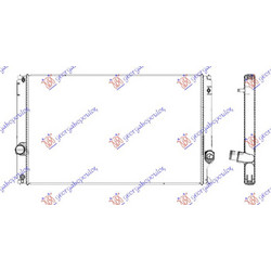Ψυγειο Νερου 2.0 (200Τ/300) Βενζινη (700x435x26) Lexus Nx 14-17 - 488006310
