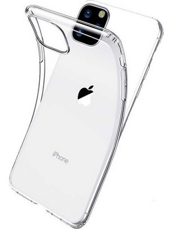 Transparent Silicone Back Cover (iPhone 11)