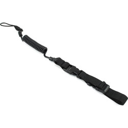 Universal Tactical Ελαστικό Σχοινί Ασφαλείας Όπλου για Ζώνη OEM - Μαύρο