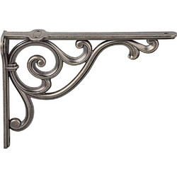 Γωνία Στήριξης (1τεμάχιο) 349 Roline 11,5cm x 15,0cm σε Old Silver