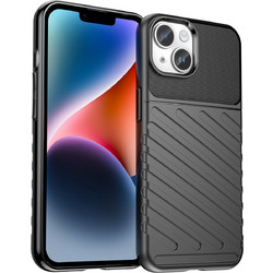 Hurtel Thunder Back Cover Black (iPhone 14 Plus)
