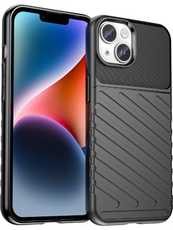 Hurtel Thunder Back Cover Black (iPhone 14 Plus)