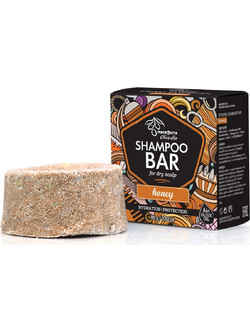 Macrovita Bar Honey Φυτικό Σαμπουάν κατά της Ξηροδερμίας για Ξηρά Μαλλιά 80gr