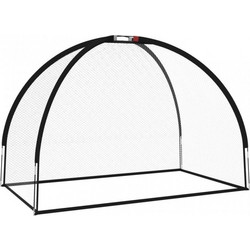 vidaXL Δίχτυ Εξάσκησης Γκολφ από Πολυεστέρα 300x150x210εκ. ΜαύροΚωδικός: 93752